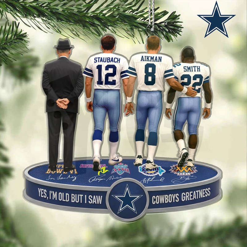 Dallas Cowboys Greatness Special Ornament Dallas Cowboys Greatness Special Ornament