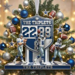 Dallas Cowboys The Triplets Special Acrylic Ornament