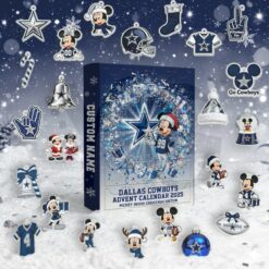 Dallas Cowboys x Mickey Personalized Advent Calendar