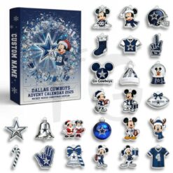 Dallas Cowboys x Mickey Personalized Advent Calendar