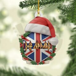 Def Leppard Limited Edition Christmas Acrylic Ornaments