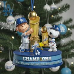 Dodgers 2025 Champions Special Edition Ornaments