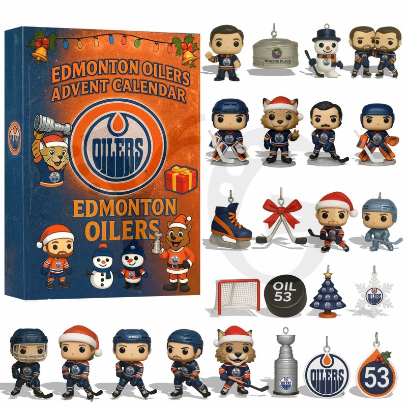 Edmonton Oilers 2025 Christmas Limited Edition Advent Calendar Edmonton Oilers 2025 Christmas Limited Edition Advent Calendar