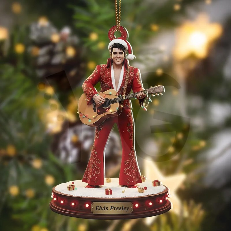 Elvis Presley Custom Shape Acrylic Ornament Elvis Presley Custom Shape Acrylic Ornament