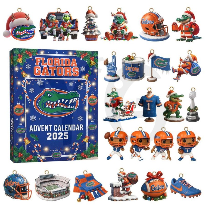 Florida Gators 2025 Christmas Collectibles Premium Advent Calendar Florida Gators 2025 Christmas Collectibles Premium Advent Calendar
