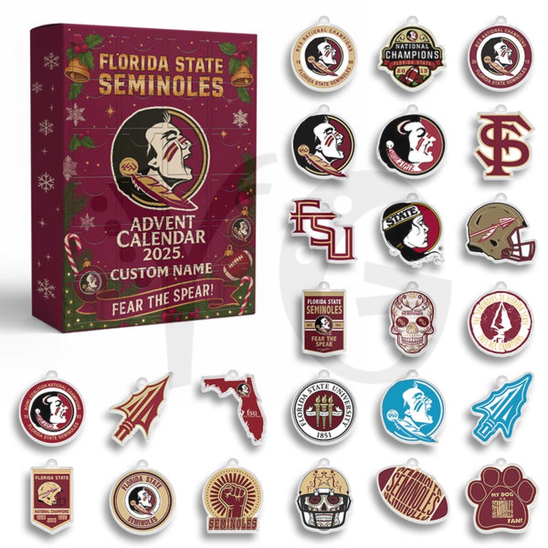 Florida State Seminoles Fear The Spear Advent Calendar Florida State Seminoles Fear The Spear Advent Calendar