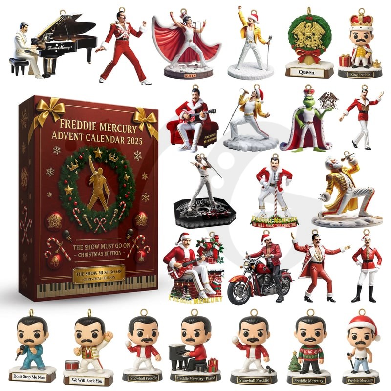 Freddie Mercury 2025 Christmas Edition Advent Calendar Freddie Mercury 2025 Christmas Edition Advent Calendar