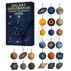 Galaxy Exploration Christmas Ornaments Advent Calendar 3
