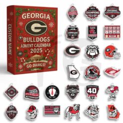 Georgia Bulldogs 40th Anniversary Christmas Advent Calendar