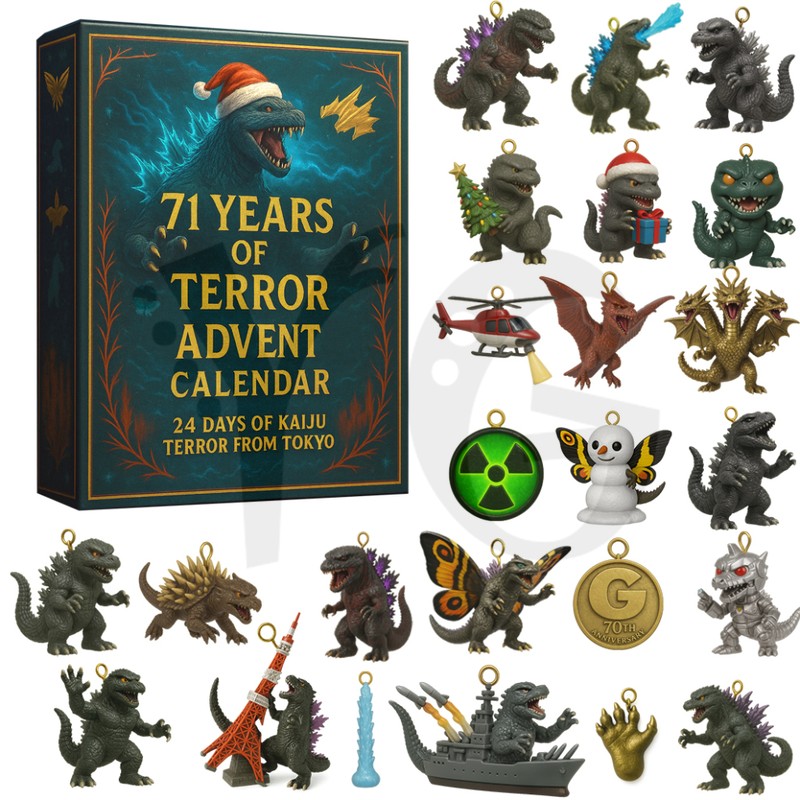 Godzilla 71 Years Of Terror Advent Calendar Godzilla 71 Years Of Terror Advent Calendar