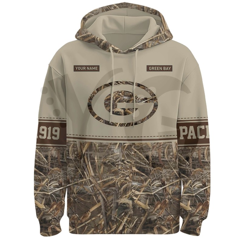 Green Bay Packers Deer Hunting Personalized Hoodie Green Bay Packers Deer Hunting Personalized Hoodie