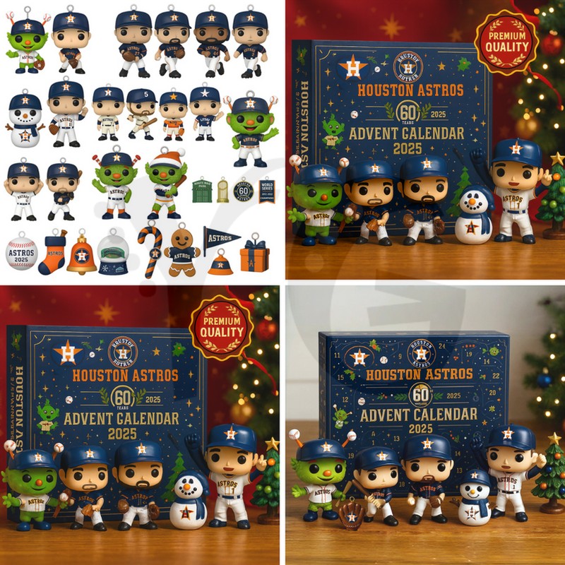 Houston Astros 60 Years Anniversary Advent Calendar Houston Astros 60 Years Anniversary Advent Calendar
