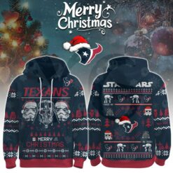 Houston Texans Star Wars x Merry Christmas 2025 Limited Hoodie Houston Texans Star Wars x Merry Christmas 2025 Limited Hoodie
