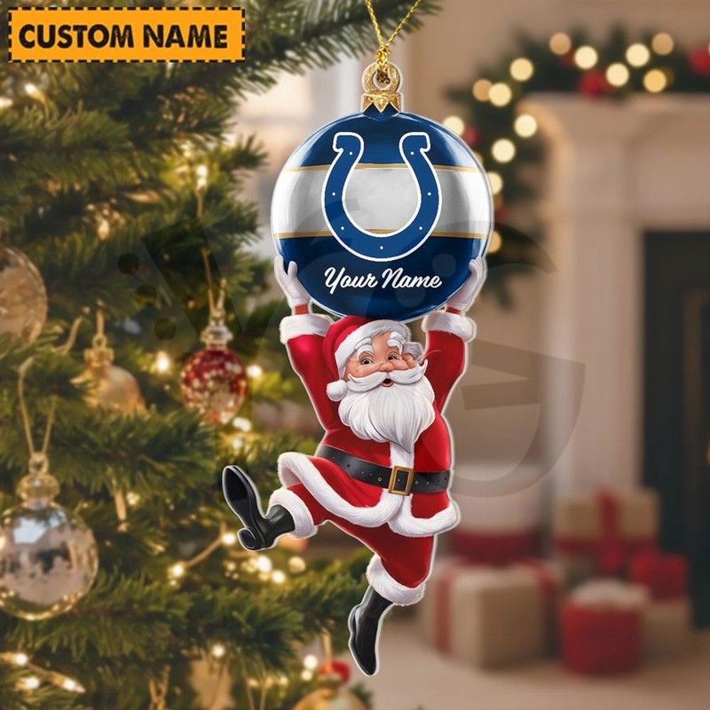 Indianapolis Colts Christmas Decoration Limited Acrylic Ornament Indianapolis Colts Christmas Decoration Limited Acrylic Ornament