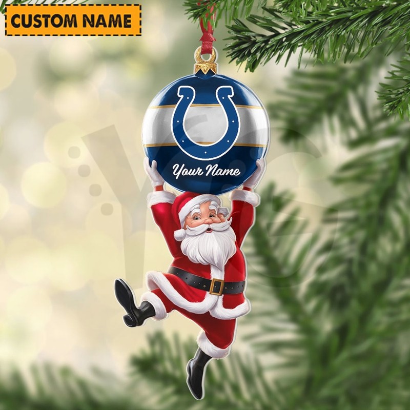 Indianapolis Colts Christmas Decoration Limited Acrylic Ornament Indianapolis Colts Christmas Decoration Limited Acrylic Ornament