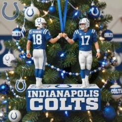 Indianapolis Colts Keepsake Celebrating Special Ornament