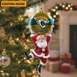 Jacksonville Jaguars NFL Personalized Christmas Limited Acrylic Ornament Jacksonville Jaguars NFL Personalized Christmas Limited Acrylic Ornament