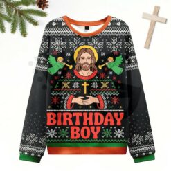 Jesus Birthday Boy Limited Edition Sweater Jesus Birthday Boy Limited Edition Sweater