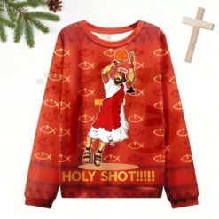 Jesus Holy Shot Limited Edition Christmas Sweater Jesus Holy Shot Limited Edition Christmas Sweater