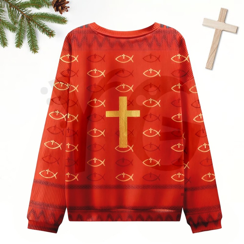 Jesus Holy Shot Limited Edition Christmas Sweater Jesus Holy Shot Limited Edition Christmas Sweater