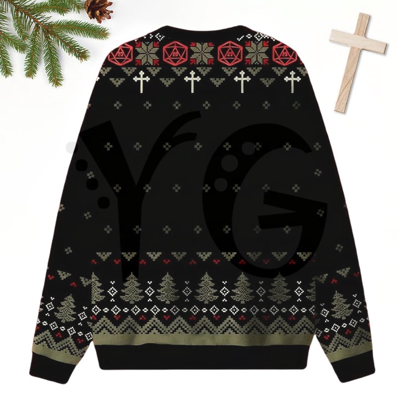 Jesus Saves Everyone Else Roll For Damage 2026 Limited Edition Sweater Jesus Saves Everyone Else Roll For Damage 2026 Limited Edition Sweater