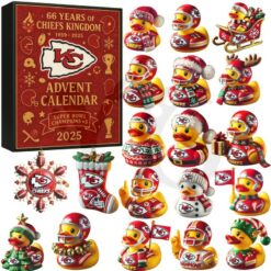 Kansas City Chiefs Duck Style Advent Calendar