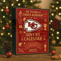 Kansas City Chiefs Duck Style Advent Calendar
