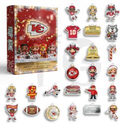 Kansas City Chiefs Funky Christmas Advent Calendar