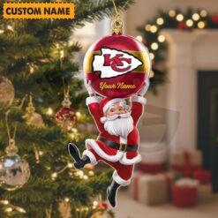 Kansas City Chiefs NFL Personalized Christmas Limited Acrylic Ornament Kansas City Chiefs NFL Personalized Christmas Limited Acrylic Ornament