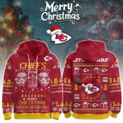 Kansas City Chiefs Star Wars x Merry Christmas 2025 Limited Hoodie