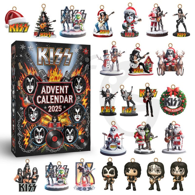Kiss Band Limited Edition Christmas Advent Calendar Kiss Band Limited Edition Christmas Advent Calendar