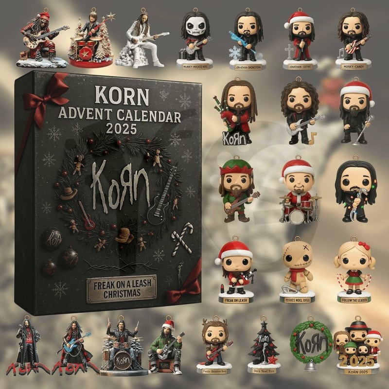 Korn Freak On A Leash Christmas Advent Calendar Korn Freak On A Leash Christmas Advent Calendar