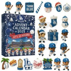 LA Dodgers 2025 World Series Champions Advent Calendar LA Dodgers 2025 World Series Champions Advent Calendar