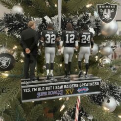 Las Vegas Raiders Greatness Limited Edition Ornaments
