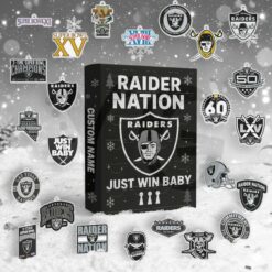 Las Vegas Raiders Just Win Baby Advent Calendar Las Vegas Raiders Just Win Baby Advent Calendar