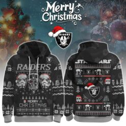 Las Vegas Raiders Star Wars x Merry Christmas 2025 Limited Hoodie