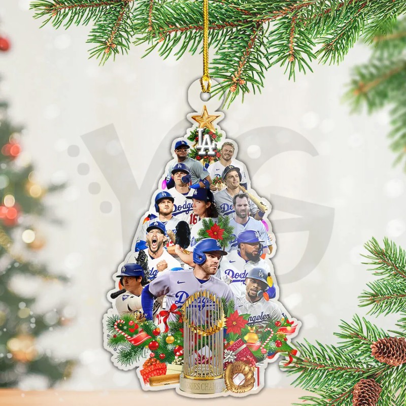 Los Angeles Dodgers World Series 2025 Special Acrylic Ornament Los Angeles Dodgers World Series 2025 Special Acrylic Ornament