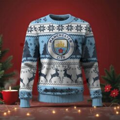 Manchester City EPL 2025 Christmas Special Edition Ugly Sweater Manchester City EPL 2025 Christmas Special Edition Ugly Sweater