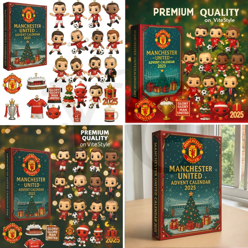 Manchester United 2025 Christmas Limited Edition Advent Calendar Manchester United 2025 Christmas Limited Edition Advent Calendar