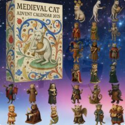 Medieval Cat Blind Ornaments Advent Calendar Medieval Cat Blind Ornaments Advent Calendar