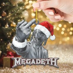 Megadeth Special Edition 2025 Christmas Ornament