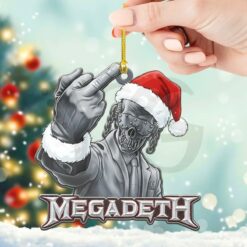 Megadeth Special Edition 2025 Christmas Ornament