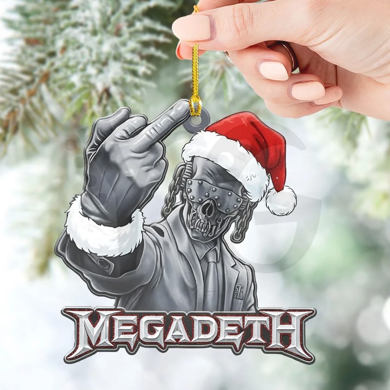 Megadeth Special Edition 2025 Christmas Ornament Megadeth Special Edition 2025 Christmas Ornament