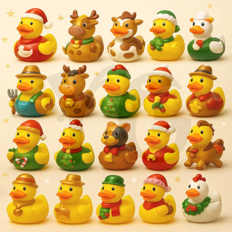 Merry Duck Farm Advent Calendar 2025 Merry Duck Farm Advent Calendar 2025