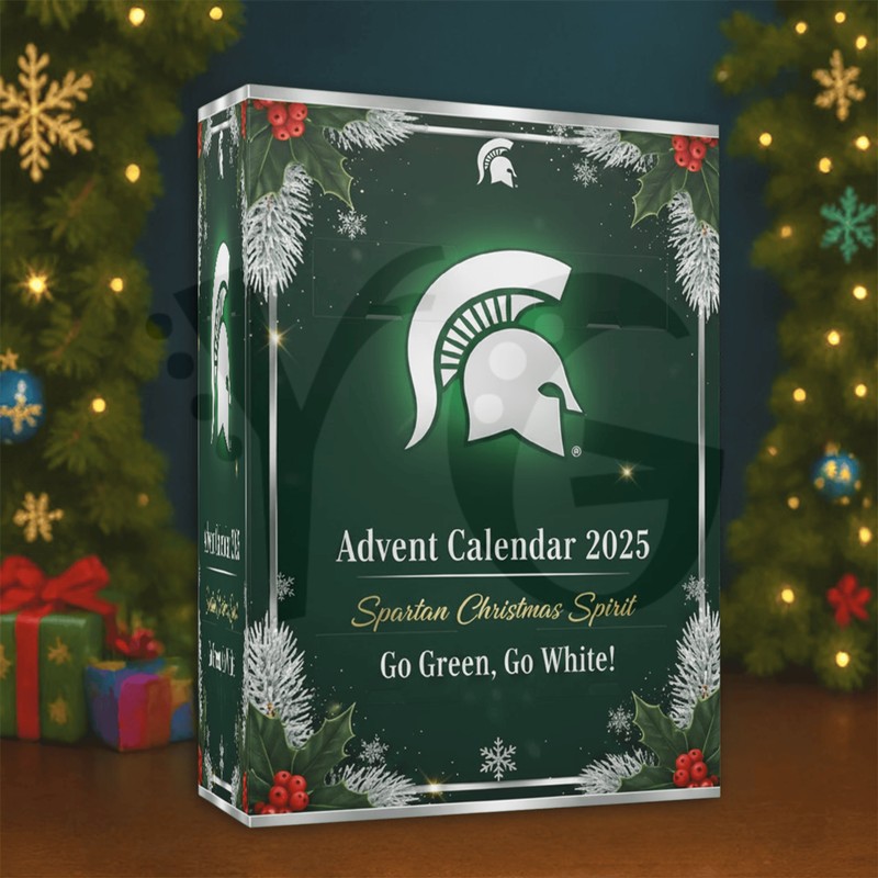Michigan State Spartans Christmas Spirit Advent Calendar Michigan State Spartans Christmas Spirit Advent Calendar