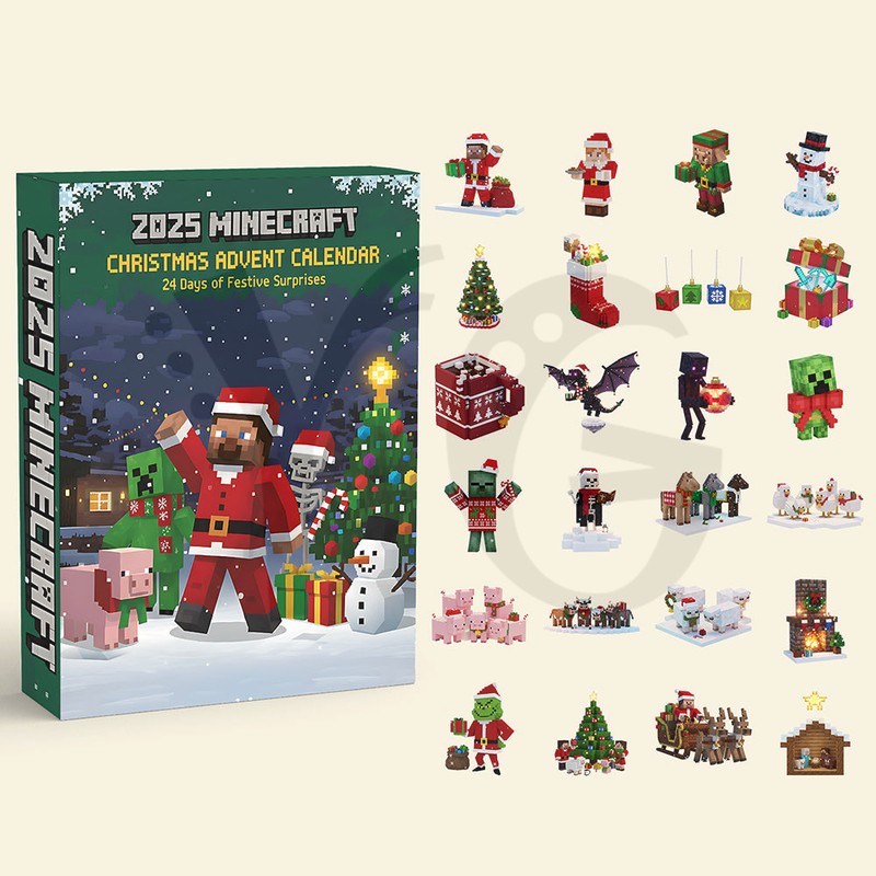 MineCraft 2025 Christmas Advent Calendar MineCraft 2025 Christmas Advent Calendar