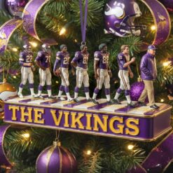 Minnesota Vikings Purple Pride Special Ornament