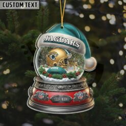 NFL Glass Snow Ball Helmet Football Limited Edition Ornaments