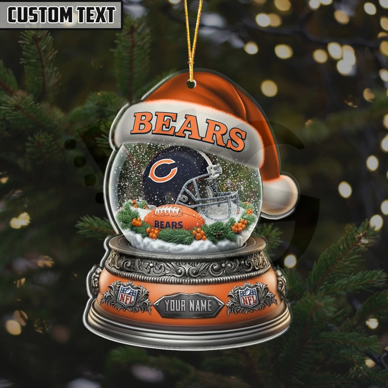 NFL Glass Snow Ball Helmet Football Limited Edition Ornaments NFL Glass Snow Ball Helmet Football Limited Edition Ornaments