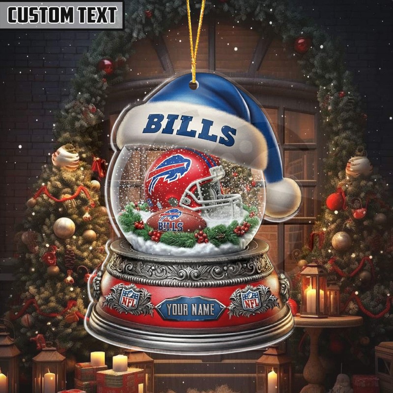NFL Glass Snow Ball Helmet Football Limited Edition Ornaments NFL Glass Snow Ball Helmet Football Limited Edition Ornaments